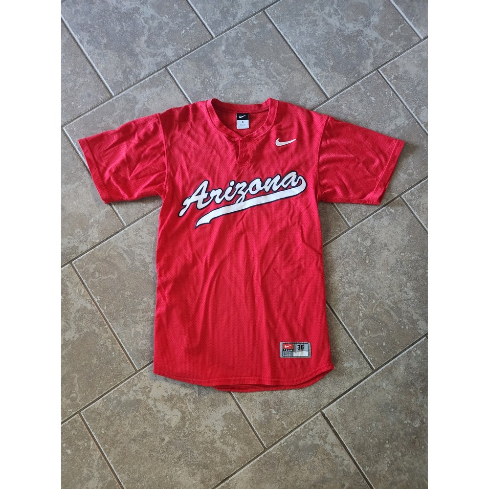 Vintage Nike Arizona Wildcats 26 Brandi Shriver Softball Jersey Red Sz 36 NCAA